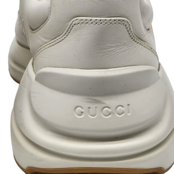 GUCCI Rhyton Interlocking GG Screener Star Leather Sneakers UK 7 US 8 main image 6